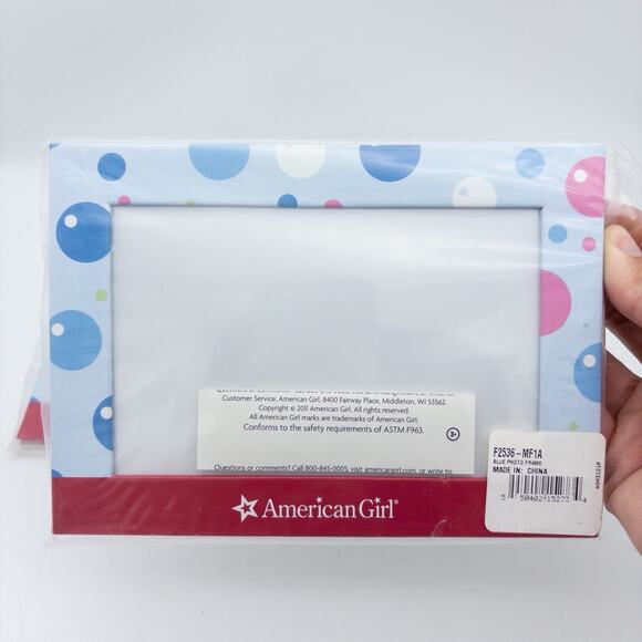 Lot Of 2 American Girl Bubbles Picture Frame 4 x 6 Party Favor Photo Frame Spa - Picture 4 of 6